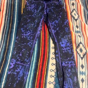 lululemon athletica Purple Patterned Leggings